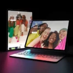 Tablets showing the Canal Walk website